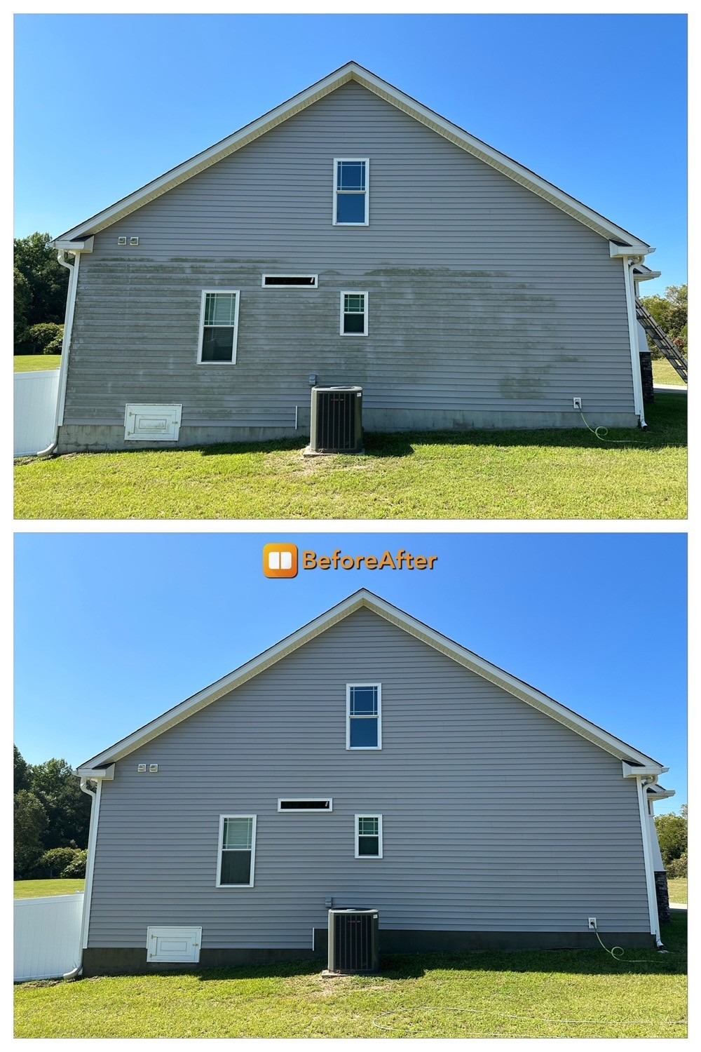 Side of House (Before / After)
